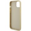 Guess GUHCP15SPS4DGPD iPhone 15 / 14 / 13 6.1 złoty/gold hardcase Leather 4G Metal Logo Strass